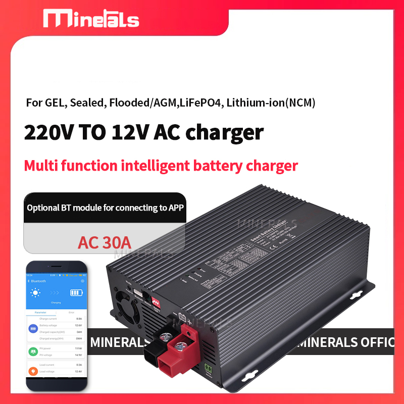 Lithium Battery 12V - Caricabatterie Intelligente AC a DC 12V