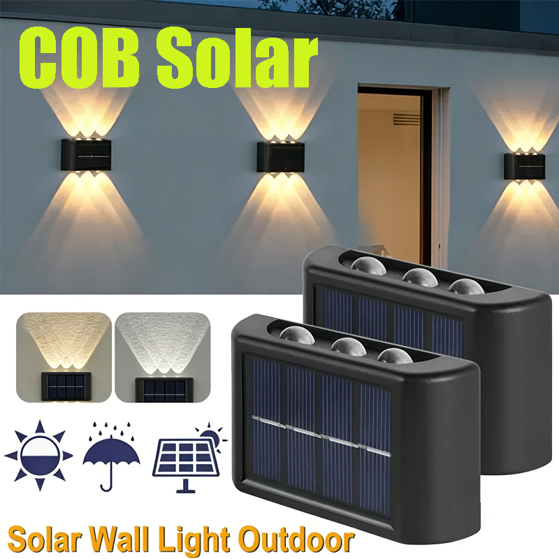 Solar Lamp - Lampada Solare da Parete COB per