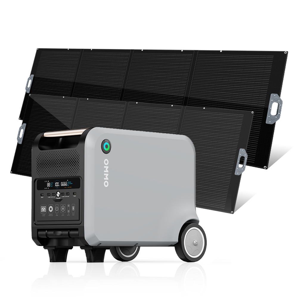 Solar Panel 200W - OMMO OM-PV200Z: pannello solare pieghevole ad