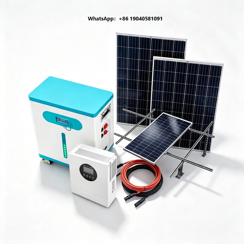 Power Inverter - Kit Completo di Pannelli Solari con