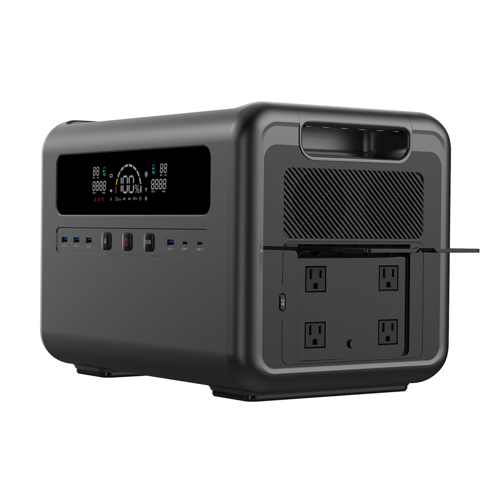 Solar Generator - Generatore Solare da 2400W, Stazione di
