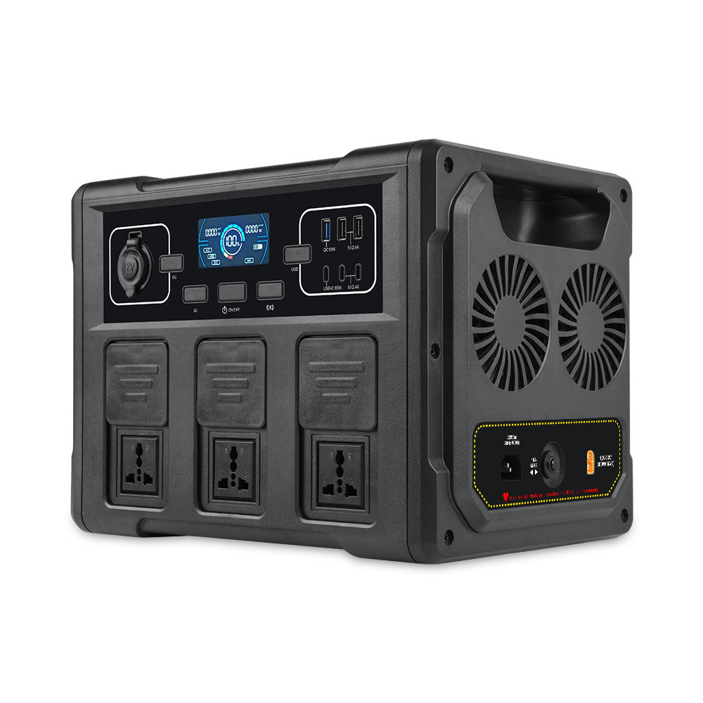 Solar Generator - Generatore Solare Portatile 1200W, Batteria LiFePO4,