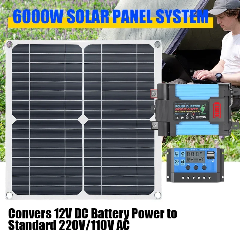 Solar Panel 200W - Kit solare da 6000W dotato di