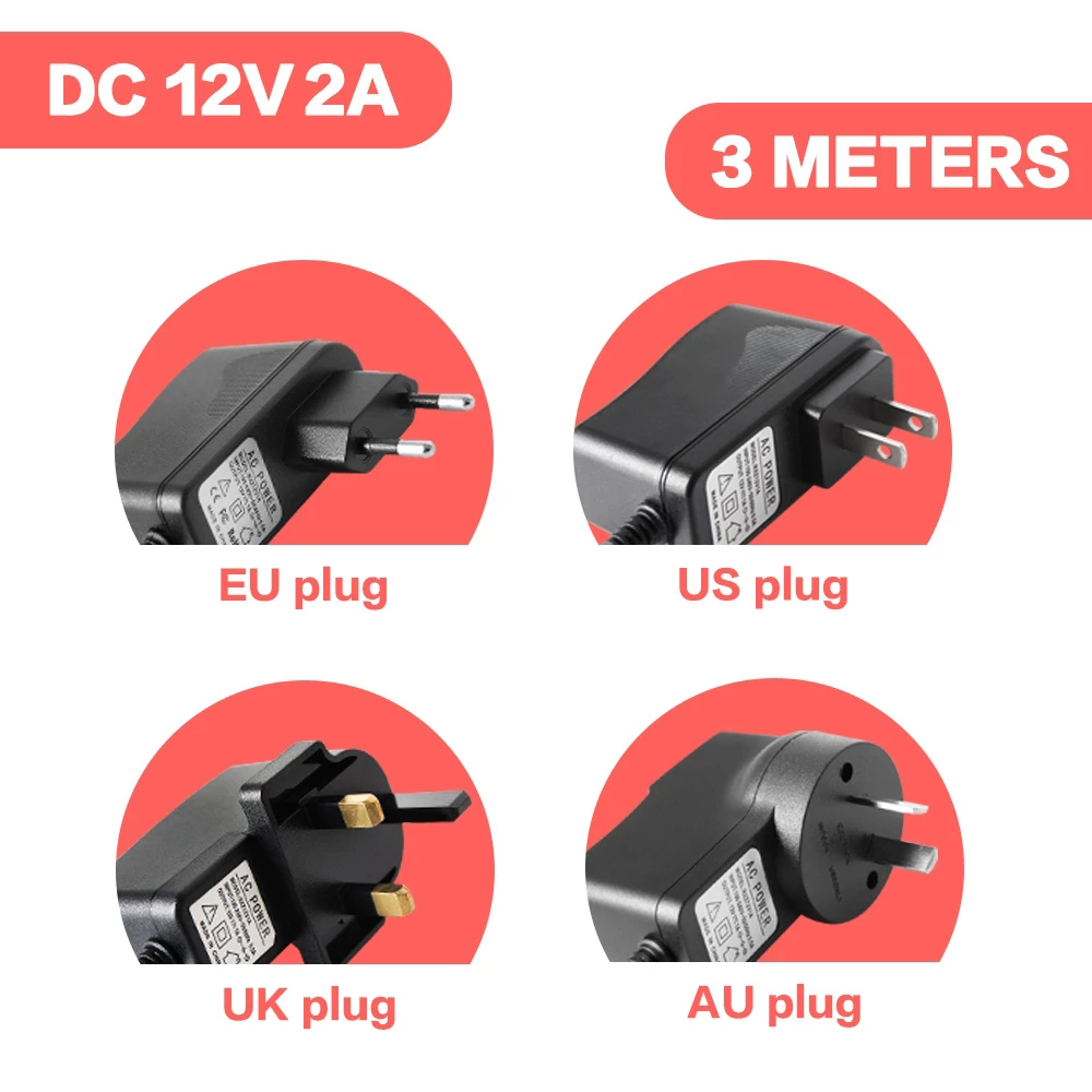 DC 12V 2A 3 Metri di Lunghezza - Energy Monitor Meter recensione e prezzo