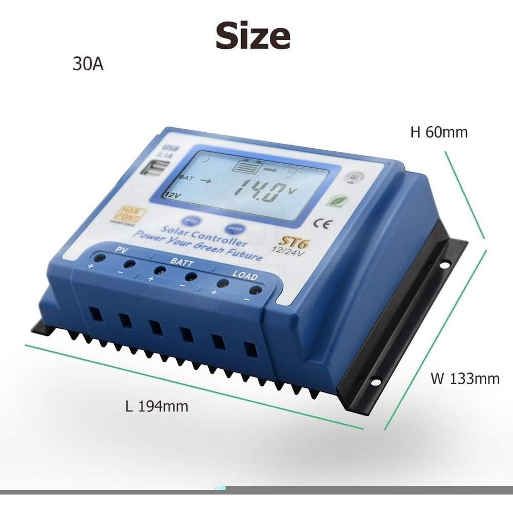 Regolatore di Carica Solare 60 - Charge Controller Solar recensione e prezzo
