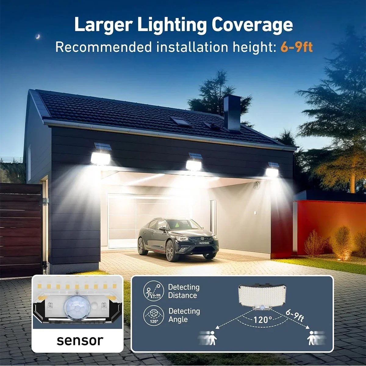 Luci Solari da Esterno 234LED  - Solar Lamp recensione e prezzo