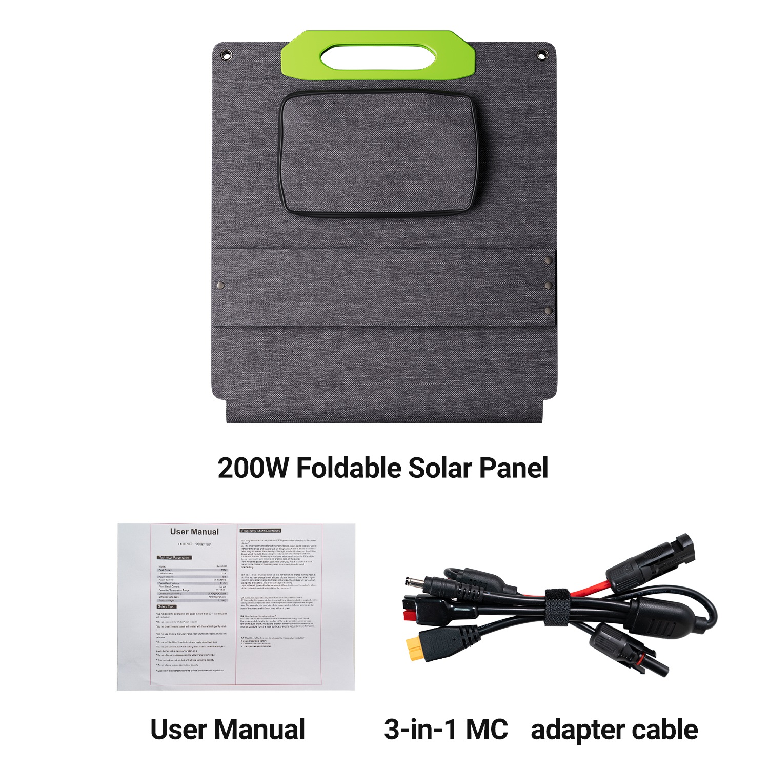 Pannello Solare Pieghevole da  - Solar Panel 200W recensione e prezzo