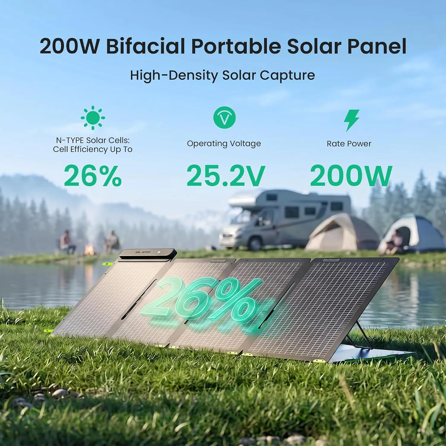 Pannello Solare Portatile Bifa - Solar Panel 200W recensione e prezzo