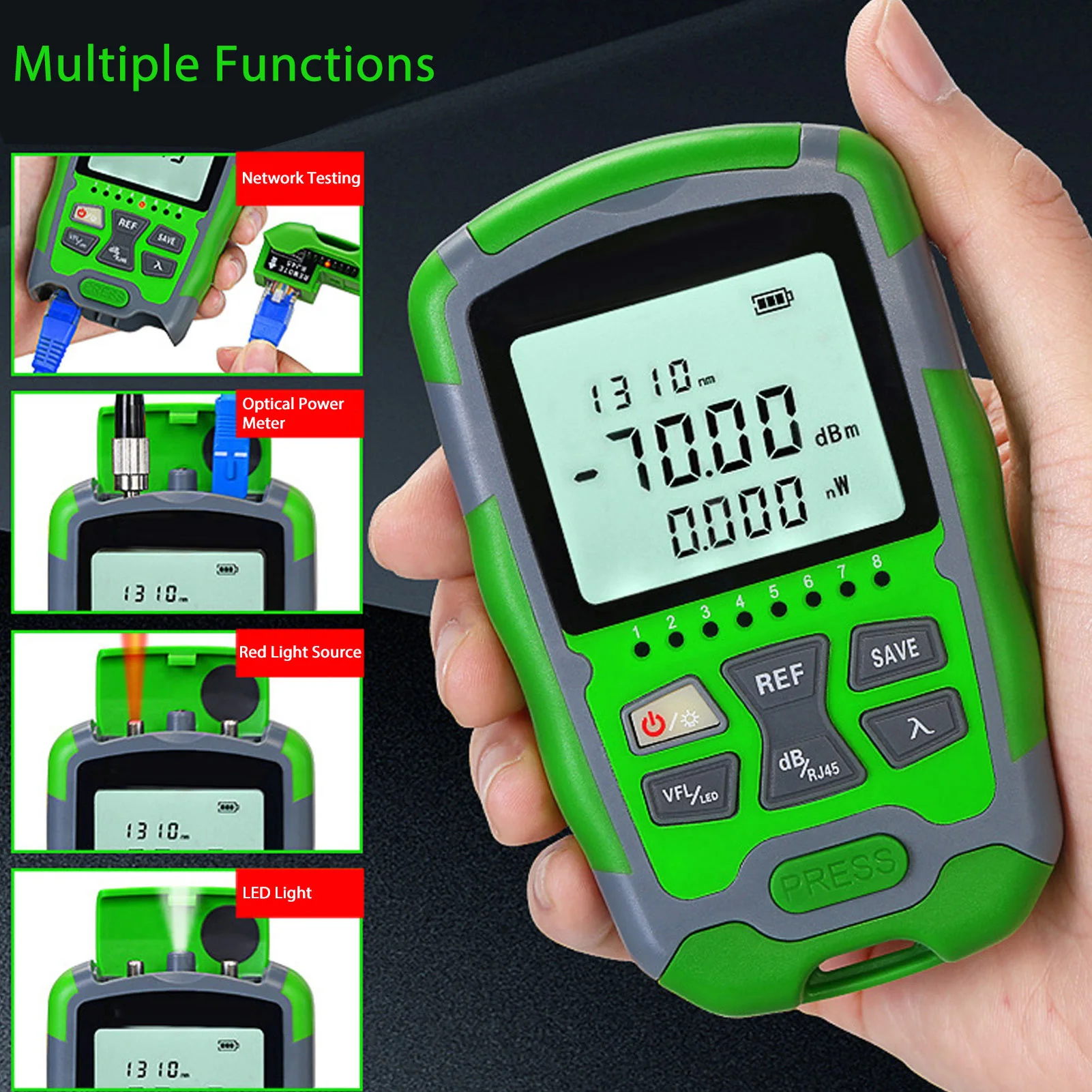 Tester di potenza per cavi ott - Energy Monitor Meter recensione e prezzo
