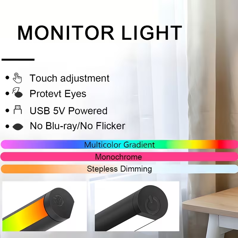 Barra Luminosa per Monitor PC, - Energy Monitor Meter recensione e prezzo
